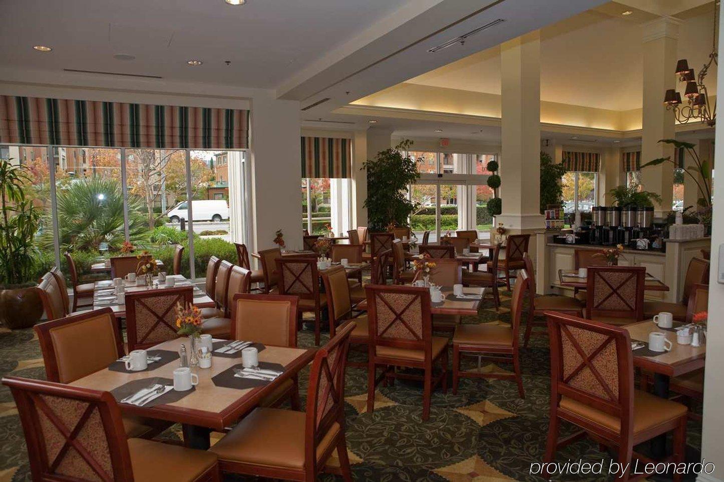 Hilton Garden Inn San Mateo Restaurang bild